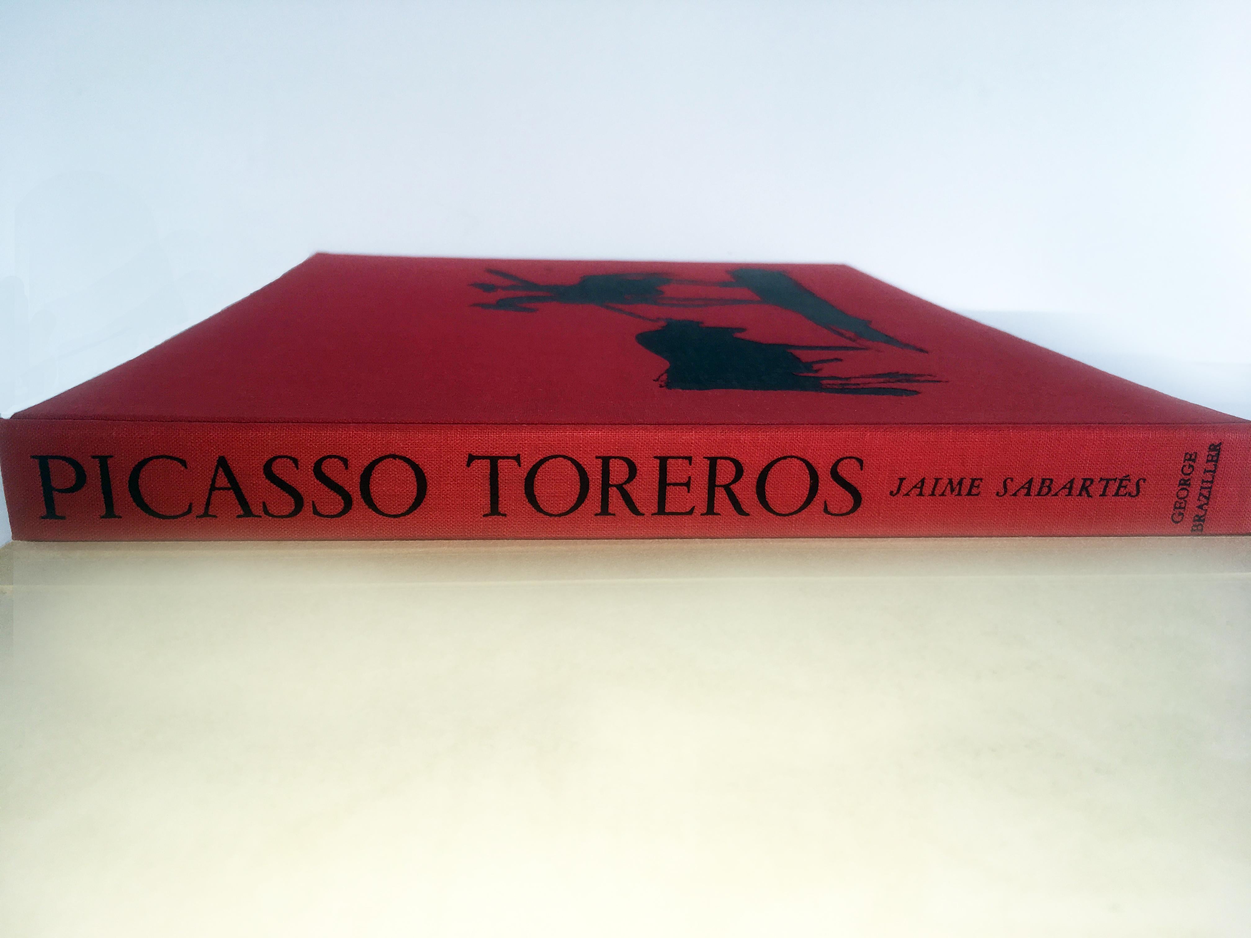 Toreros (4 Originallithographien von Pablo Picasso und Jamie Sabartes) im Angebot 2