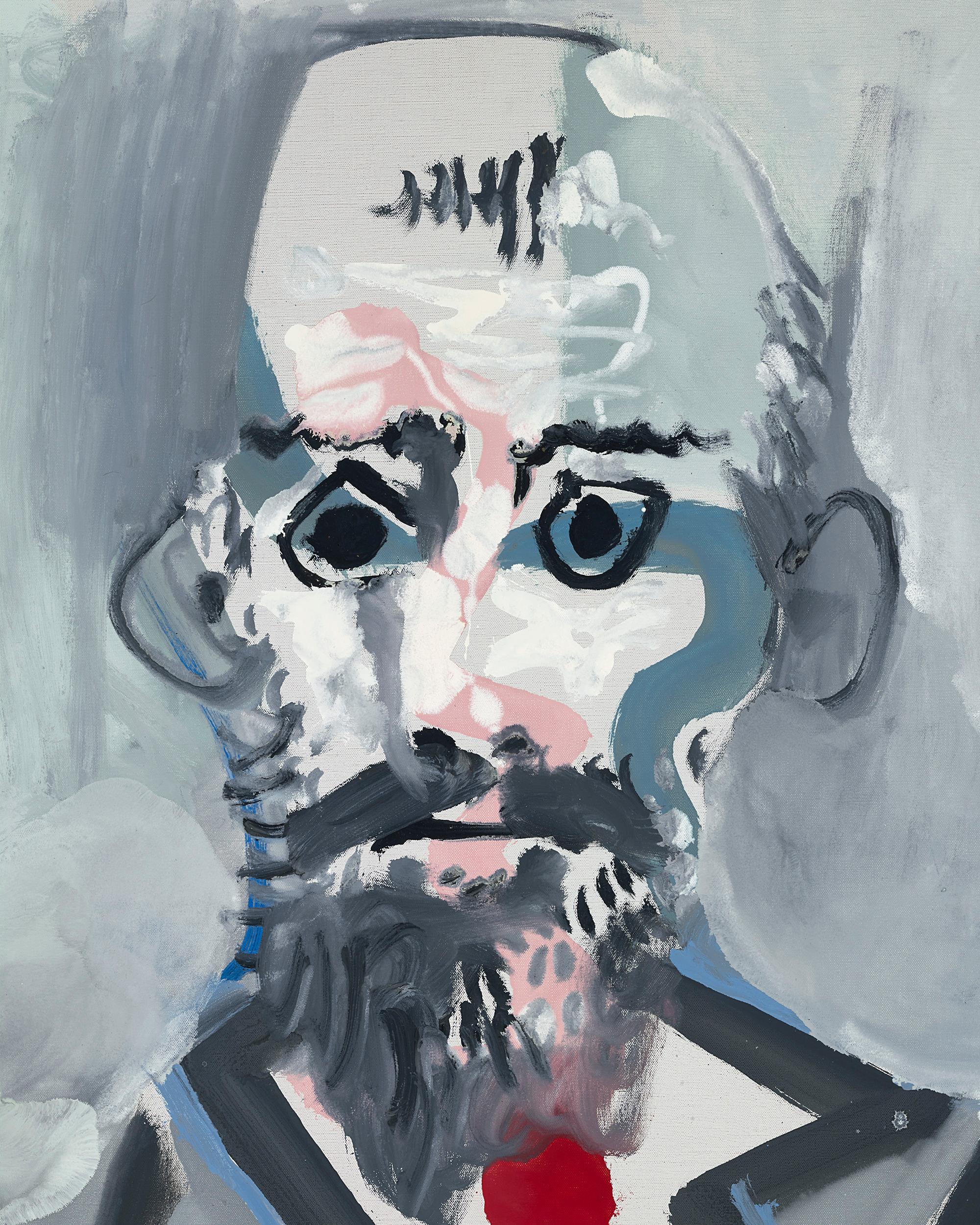 Buste d'homme barbu by Pablo Picasso For Sale 2