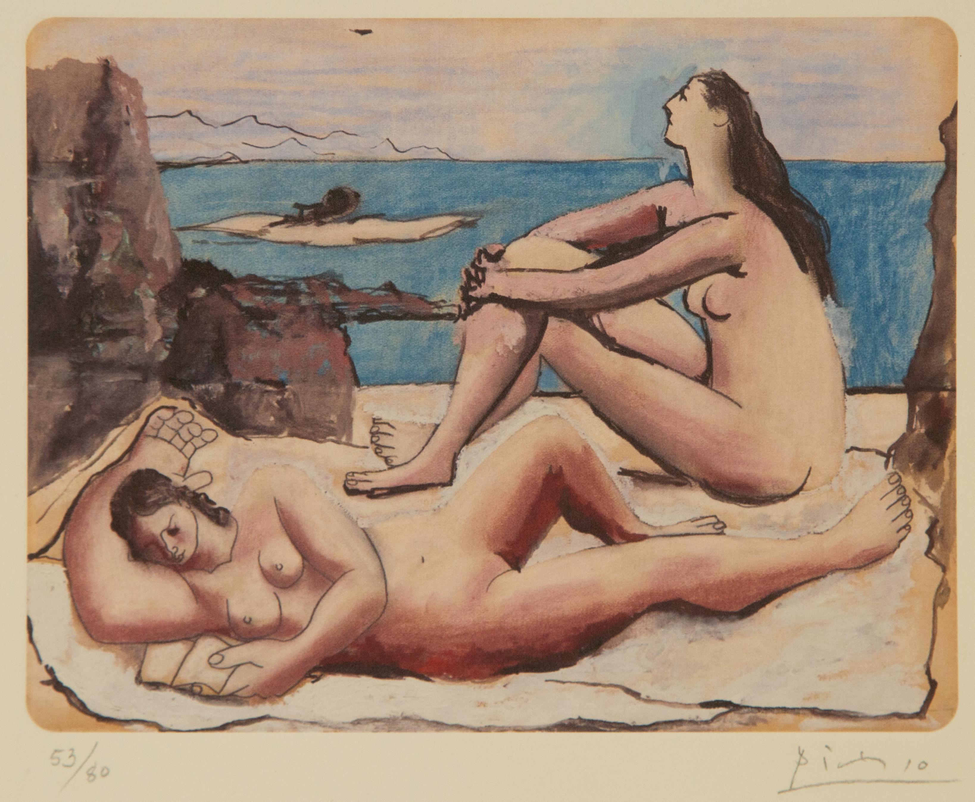 Pablo Picasso ( Spanish, 1881 -1973 ) Cubism Limited Edition Etching im Angebot 1