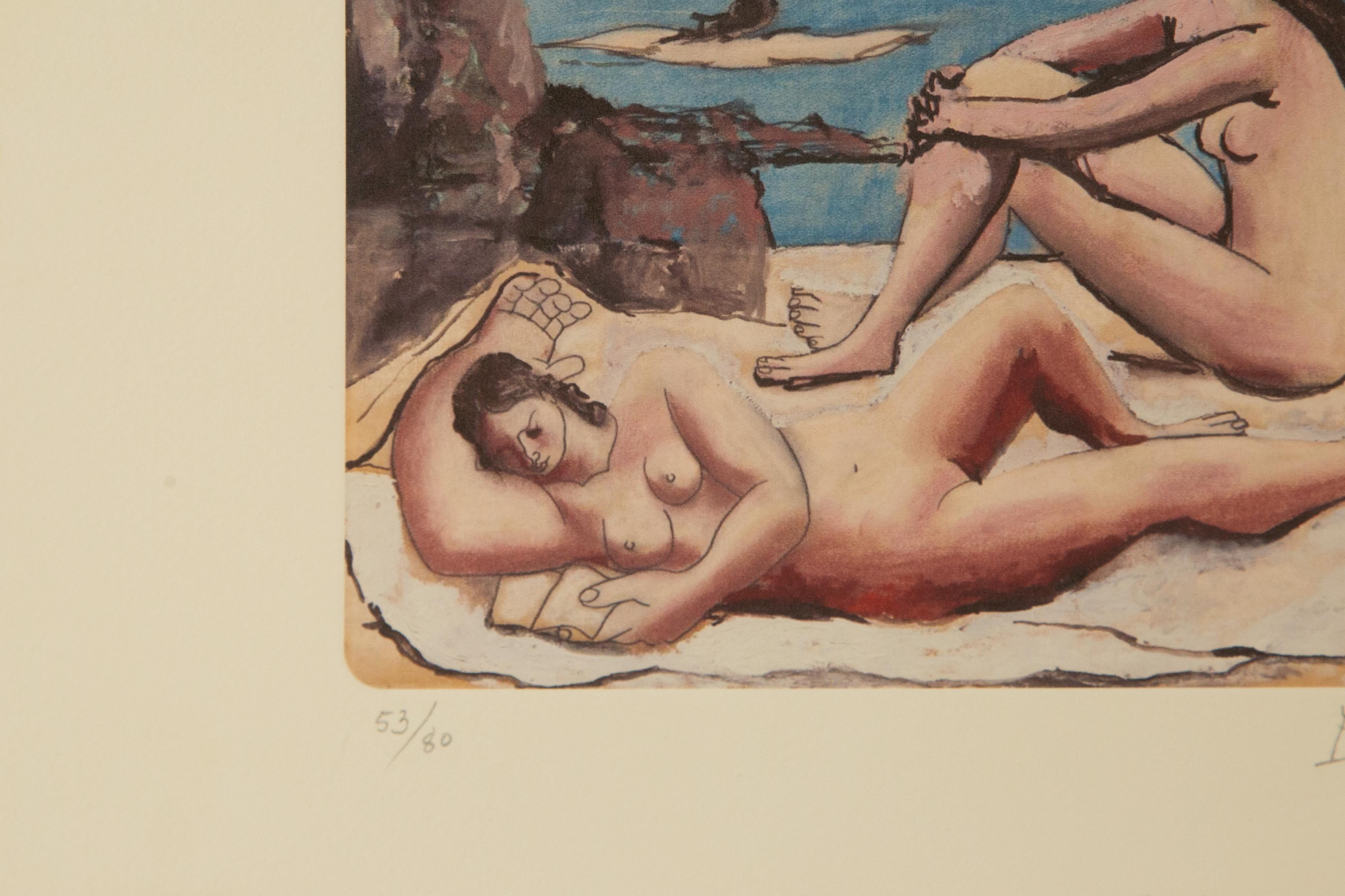 Pablo Picasso ( Spanish, 1881 -1973 ) Cubism Limited Edition Etching im Angebot 4