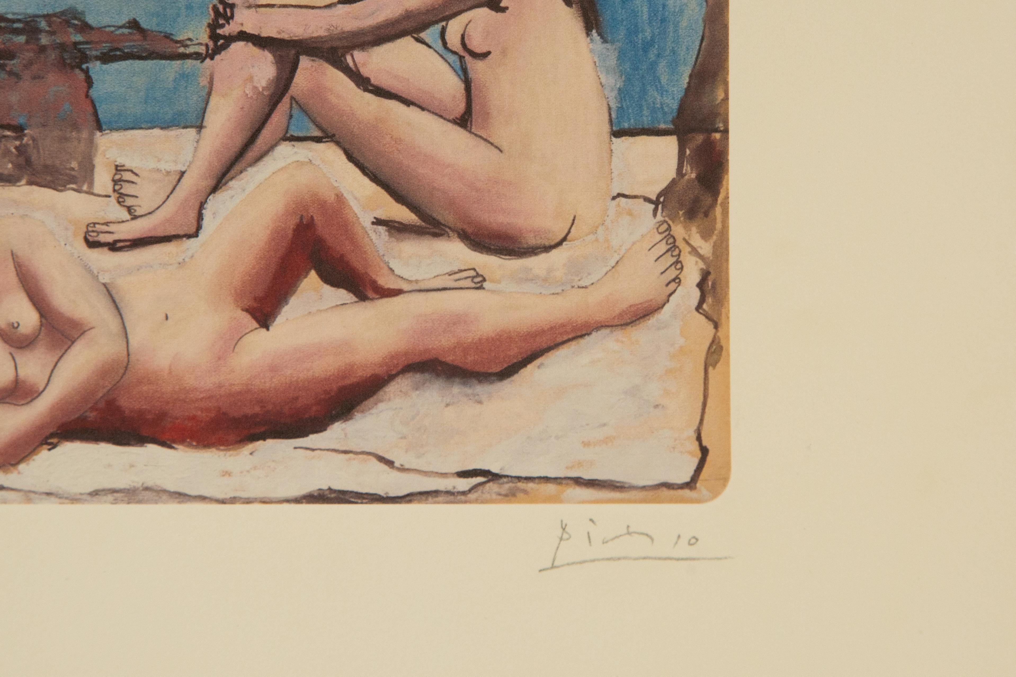 Pablo Picasso ( Spanish, 1881 -1973 ) Cubism Limited Edition Etching im Angebot 5