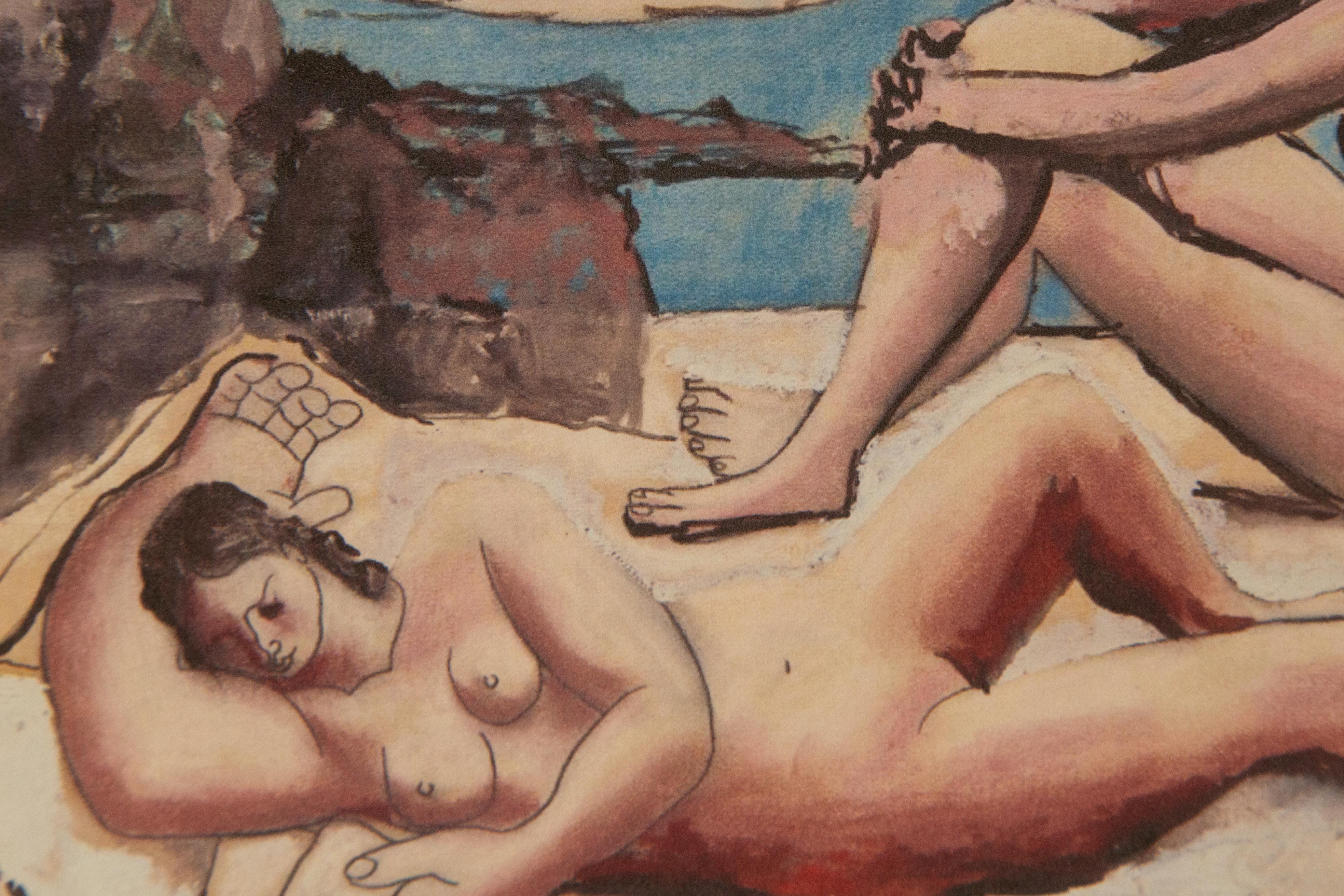 Pablo Picasso ( Spanish, 1881 -1973 ) Cubism Limited Edition Etching im Angebot 7