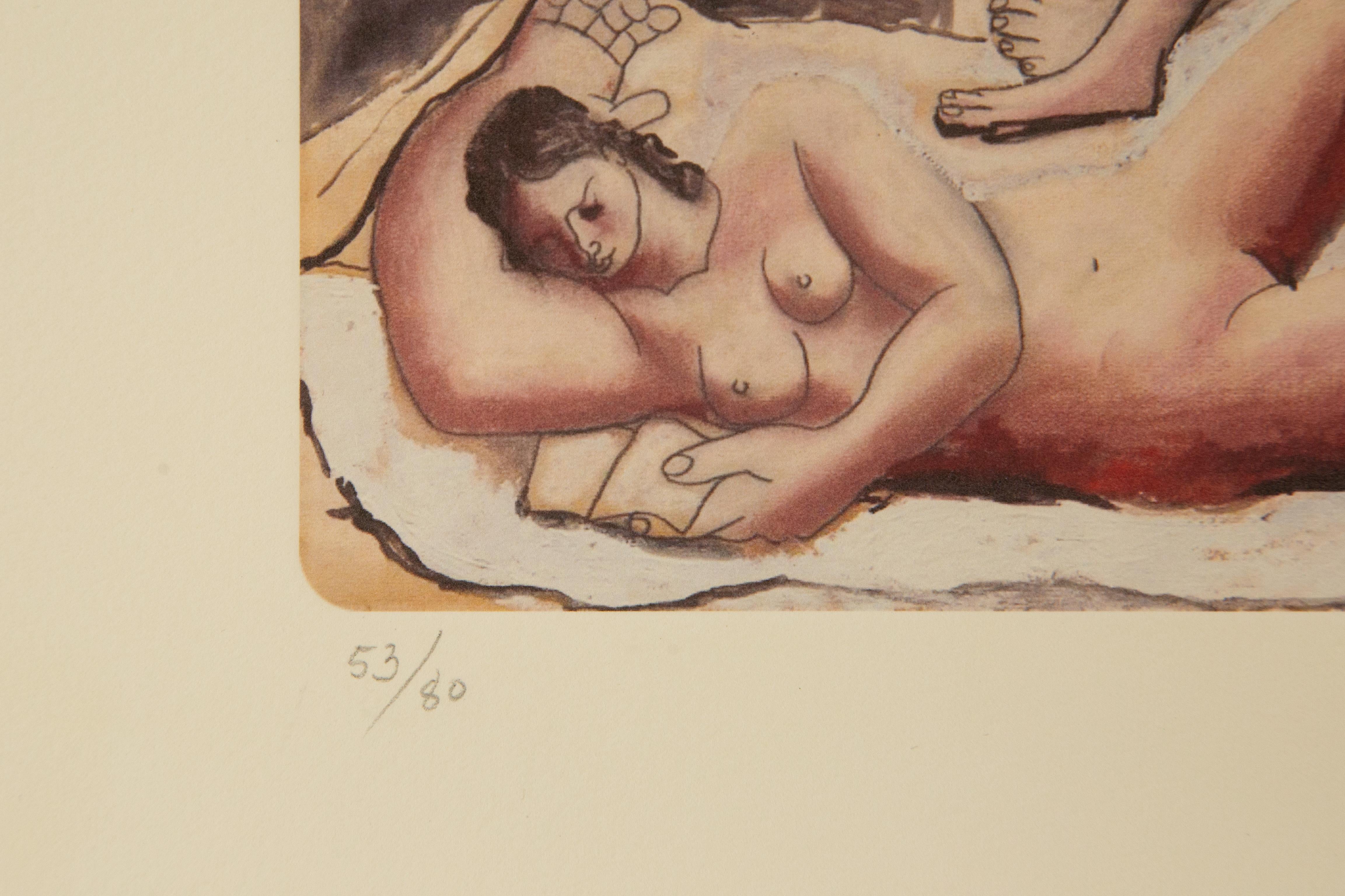 Pablo Picasso ( Spanish, 1881 -1973 ) Cubism Limited Edition Etching im Angebot 8