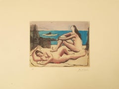Pablo Picasso ( Spanish, 1881 -1973 ) Cubism Limited Edition Etching