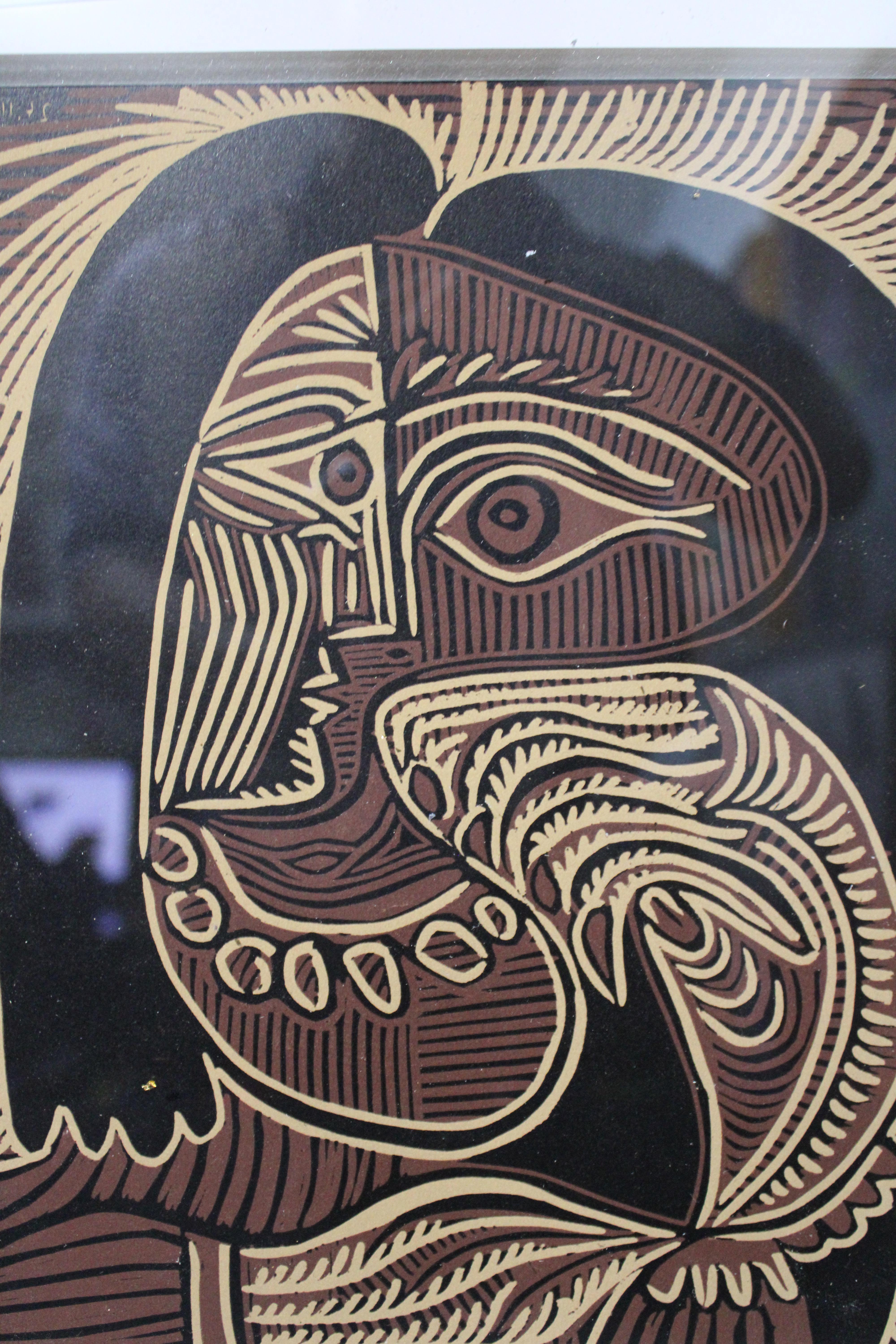 Picasso, Linoleum Cut en vente 3