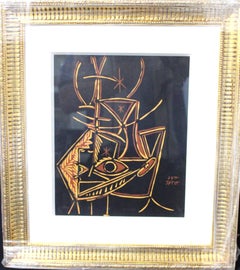 Picasso "Linoleum Cuts" Framed