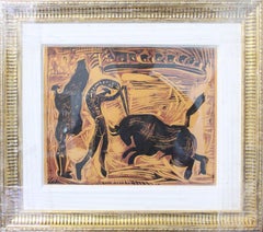 Picasso « Linoleum Cuts » encadré