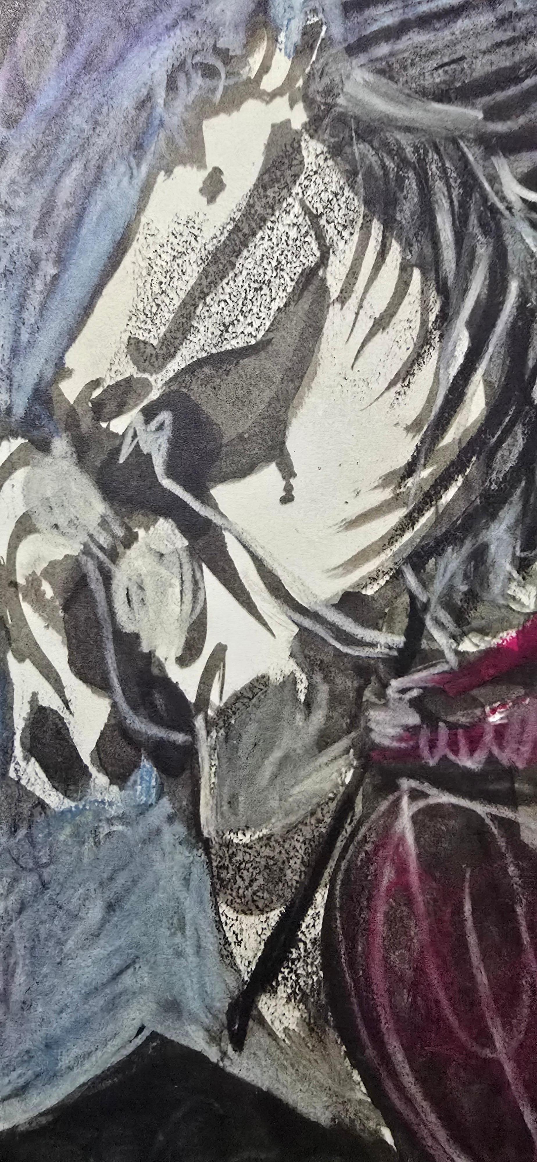 Este cautivador libro, titulado Toros y Toreros, presenta la icónica obra de Pablo Picasso, junto con el perspicaz texto del renombrado torero español Luis Miguel Dominguín. La portada muestra el estilo característico de Picasso, que combina colores