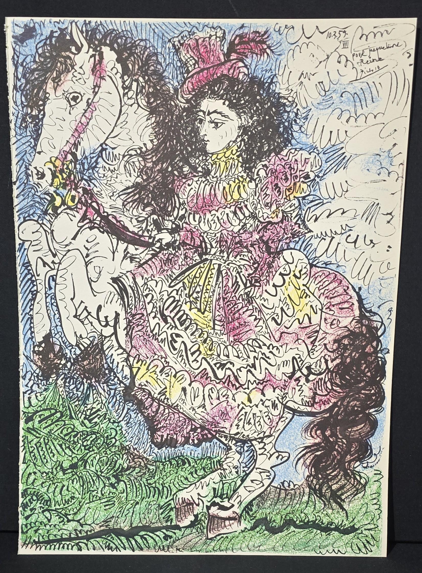 Fotolitografía Picasso "Toros y Toreros