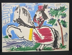 Fotolitografía Picasso "Toros y Toreros