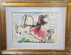 Picasso "Toros & Toreros" Fotolitografia