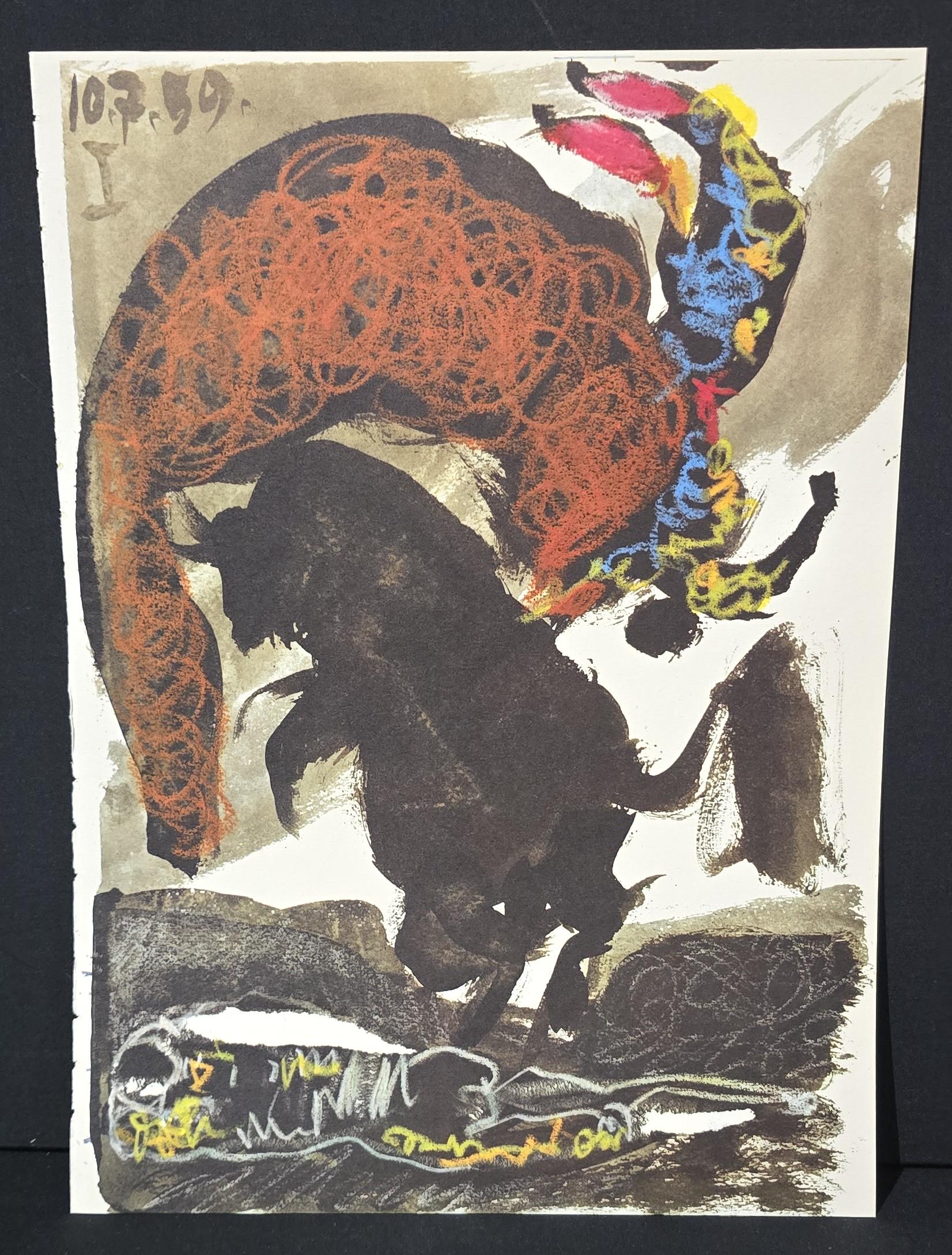 Picasso "Toros & Toreros" Photolithography