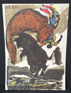 Fotolitografía Picasso "Toros y Toreros
