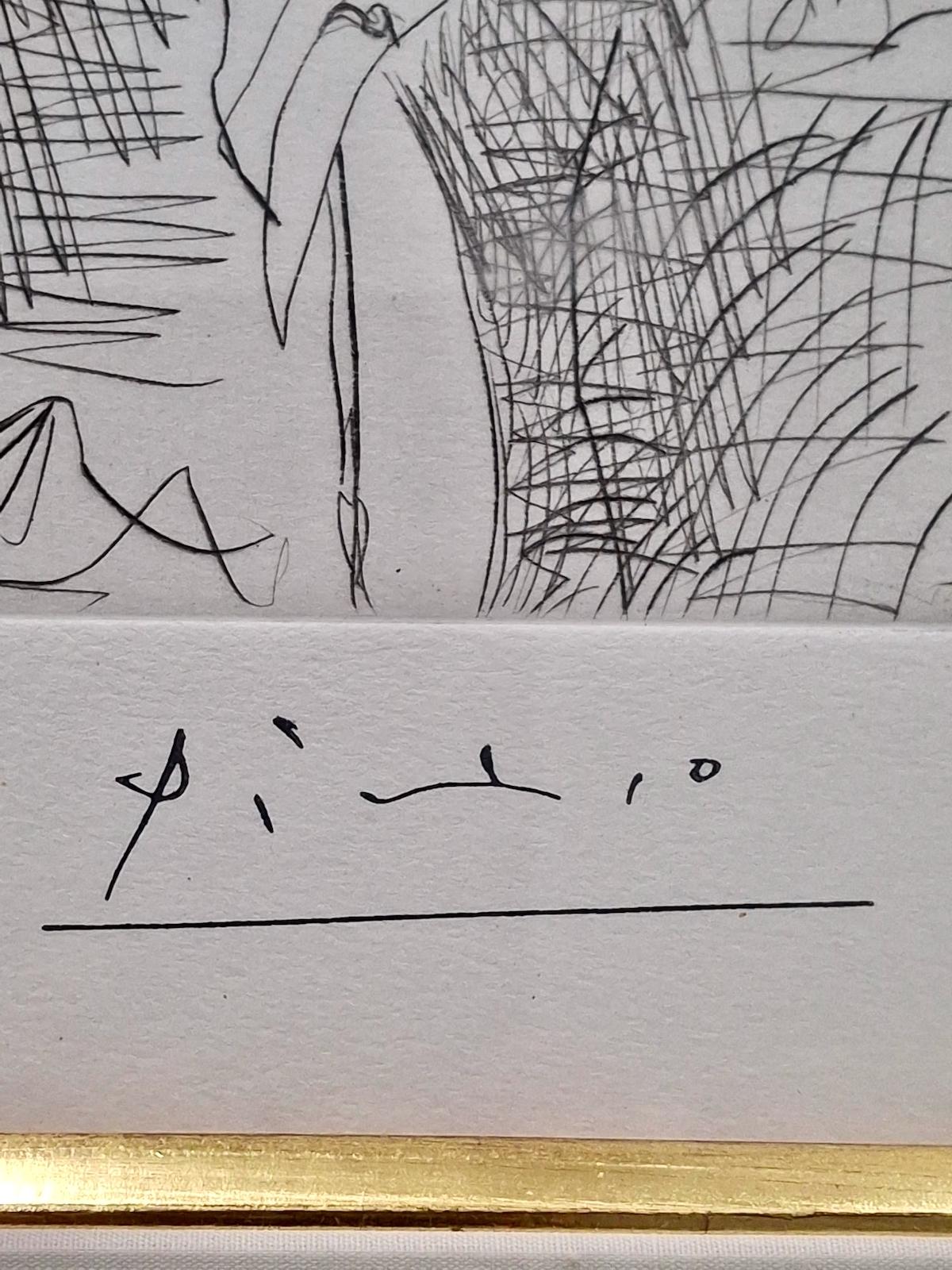 (Ohne Titel) 16.C. Maler mit weiblichen Aktmodellen, Kaltnadel auf Wachs im Angebot 1