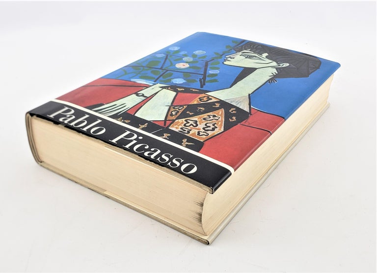 This large and substantial art book of Pablo Picasso was written by Boeck and Sabart in 1955 and printed and bound in Japan. The book is filled with hundreds of color and black and white reproductions of Picasso's paintings and drawings and the