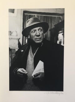 5 Photographies (Picasso's portraits) by Lucien Clergue - 30 copies