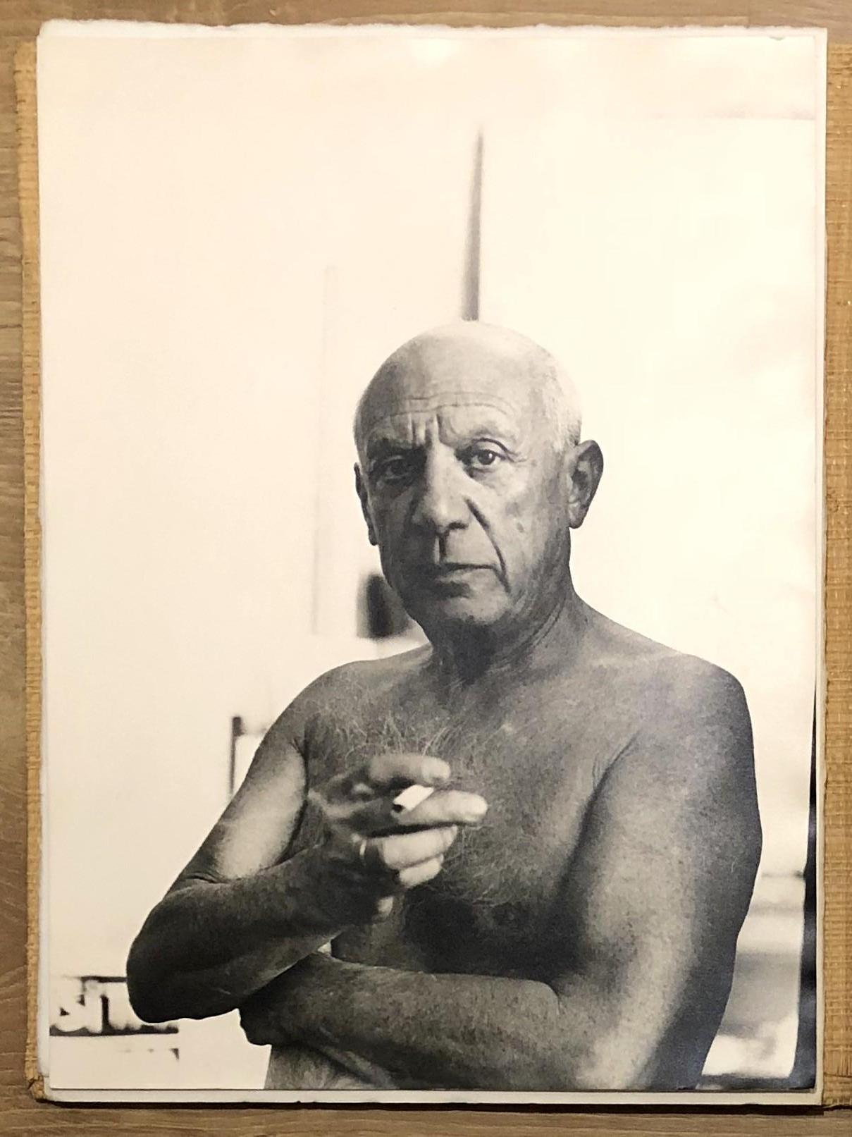 Picasso Portrait by André Villers - 79 copies - Photograph by Pablo Picasso