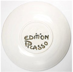 Pablo Picasso, Picador-Keramikteller, limitierte Auflage 1952