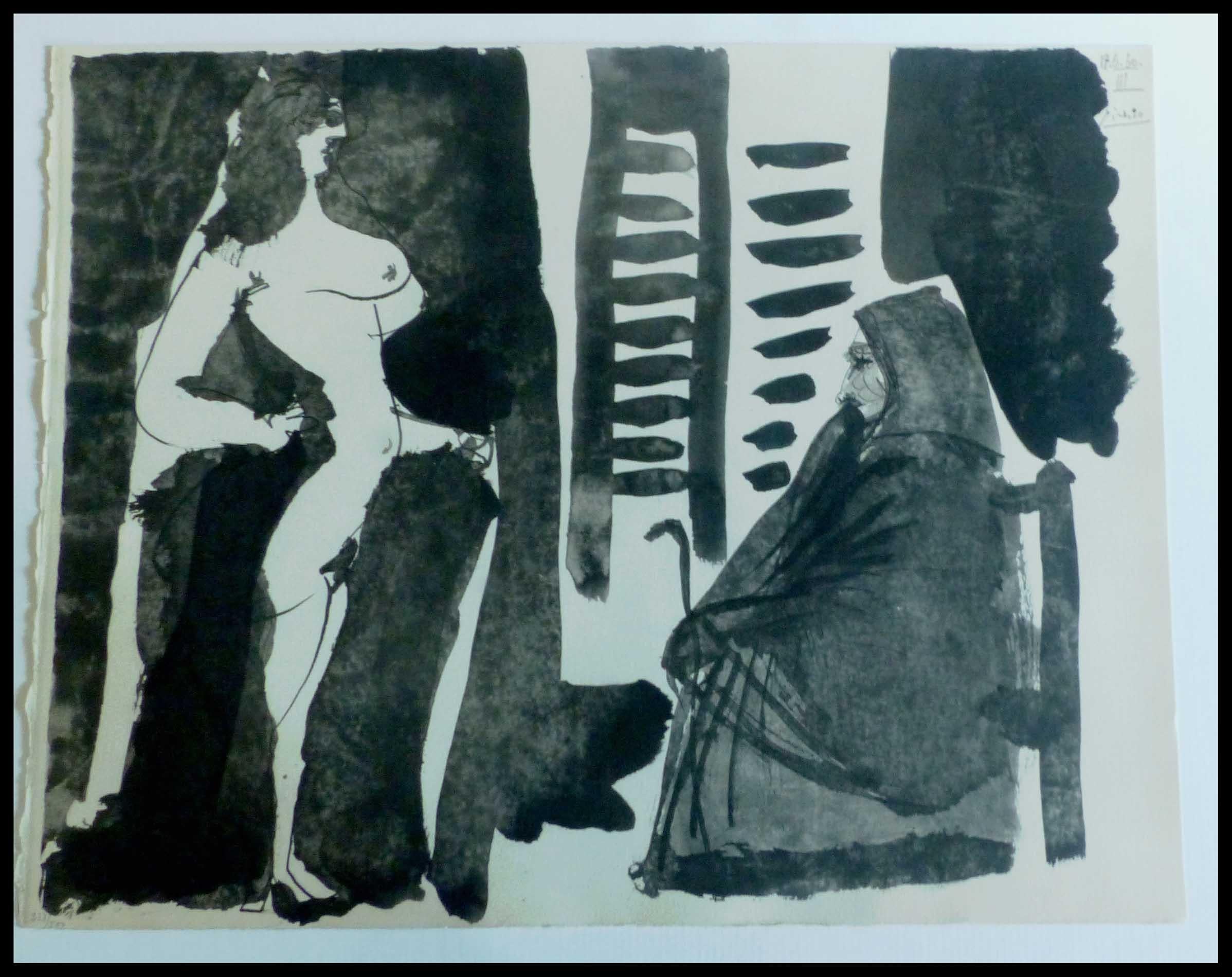 Pablo Picasso, Portfolio Complet 15 Pochoir Los Toros, 1960, Edition Limitée For Sale 3