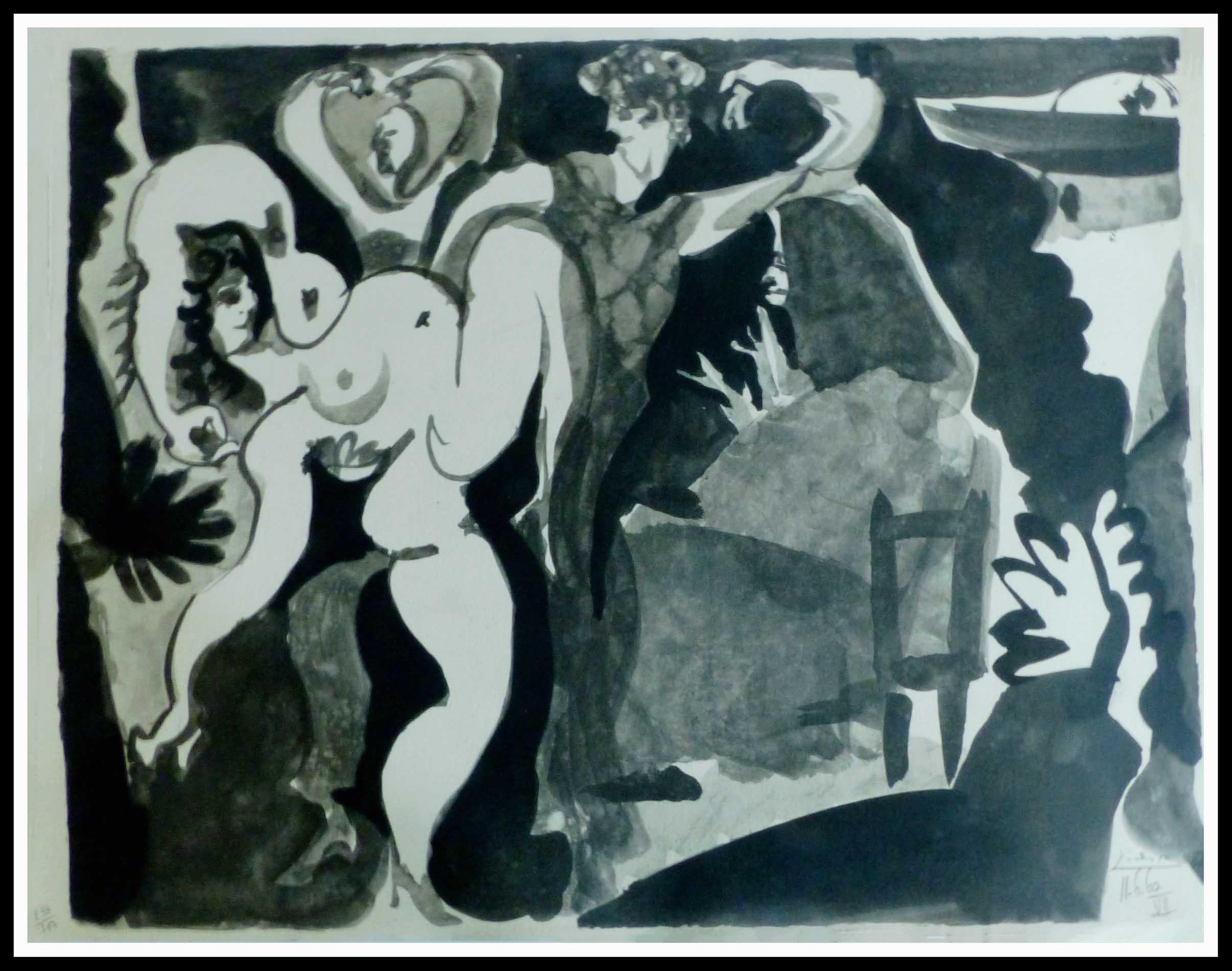Pablo Picasso, Portfolio Complet 15 Pochoir Los Toros, 1960, Edition Limitée For Sale 10