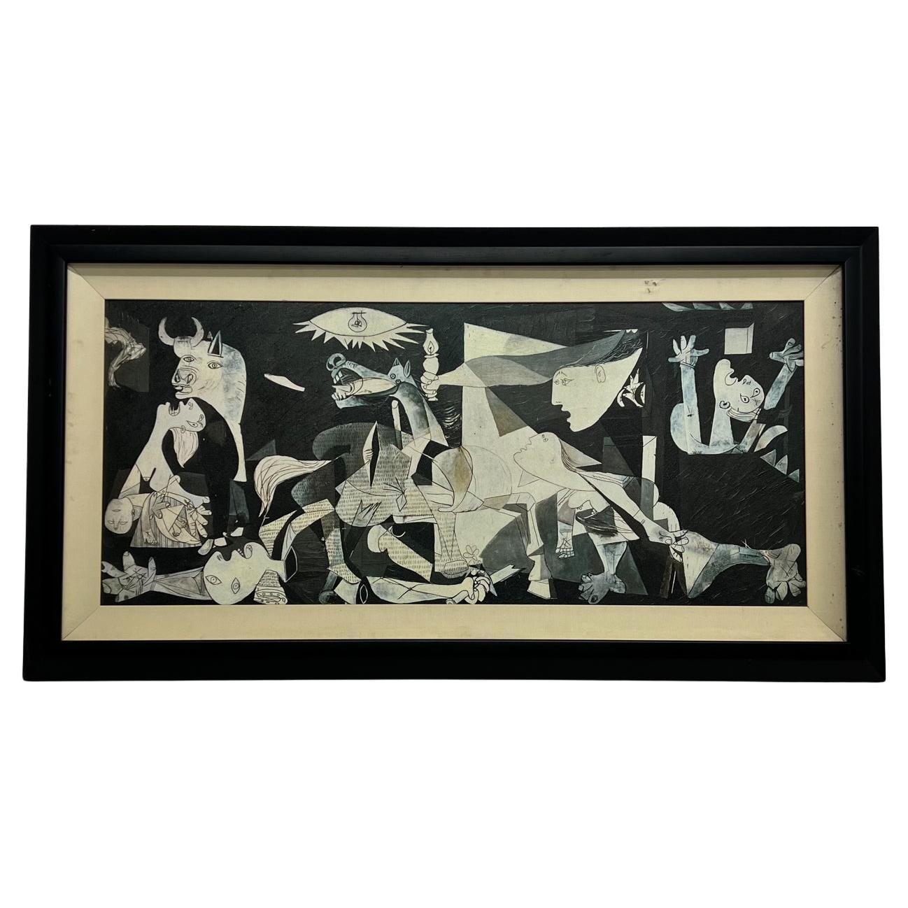 Pablo Picasso Print Canvas Wall Art 1937 Guernica Modern Abstract Wall Decor