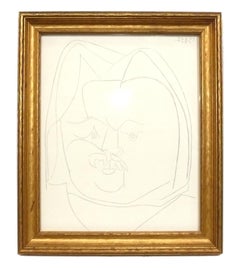 Pablo Picasso Prints in Vintage Gilt Frames