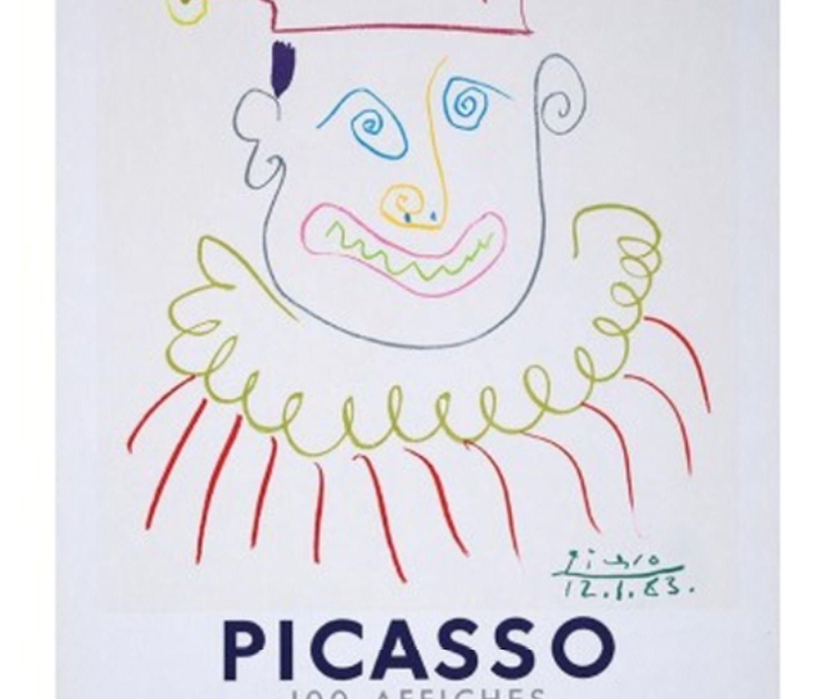 100 Affiches Pablo Picasso Stone Lithograph Pablo Picasso For Sale 4