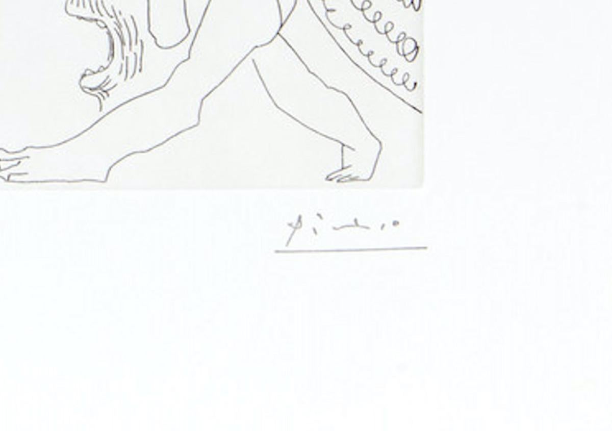 11.5.70 (11 Mai 1970) - Original Etching by P. Picasso - 1970 - Print by Pablo Picasso