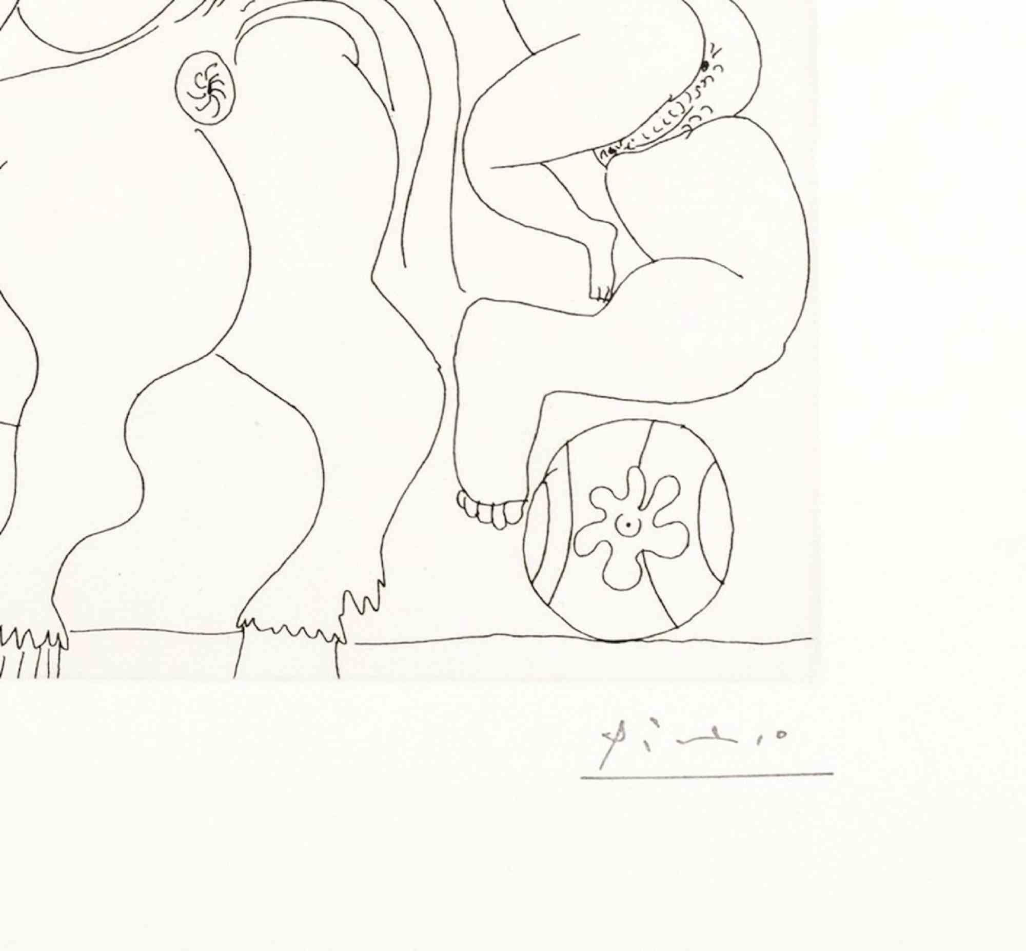 16 Mai 1970 - Aguafuerte de Pablo Picasso - 1970 en venta 1
