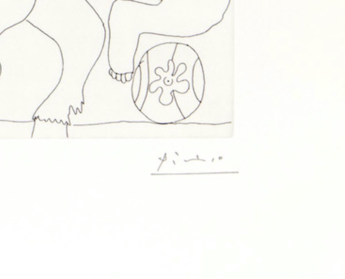 16.5.70 (16 Mai 1970) - Original Etching by P. Picasso - 1970 - Print by Pablo Picasso