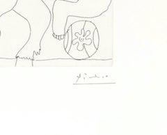 16.5.70 (16 Mai 1970) - Original Etching by P. Picasso - 1970