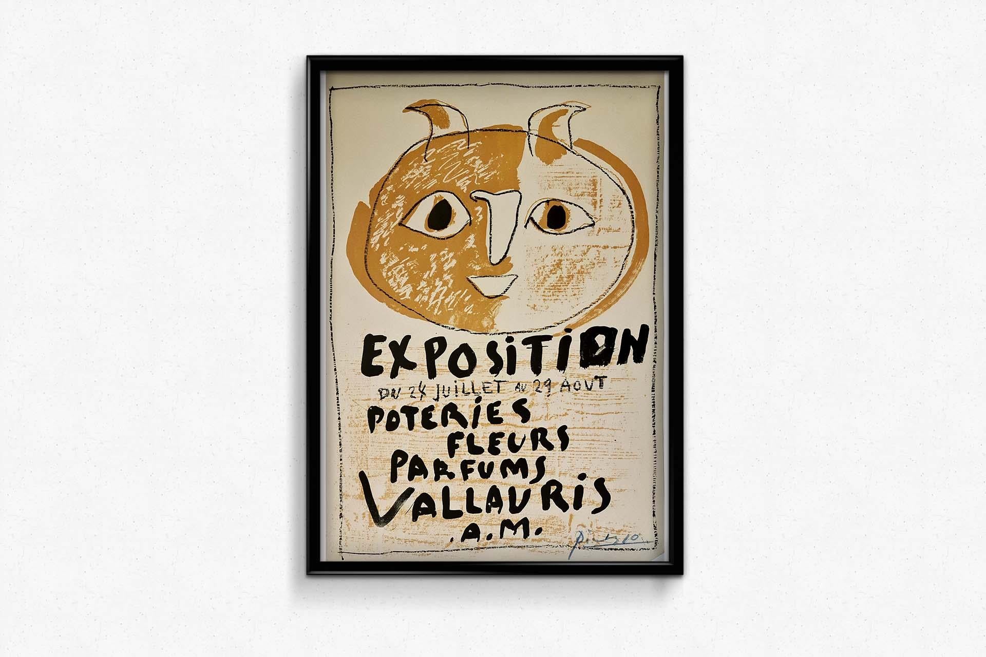 picasso vallauris poster