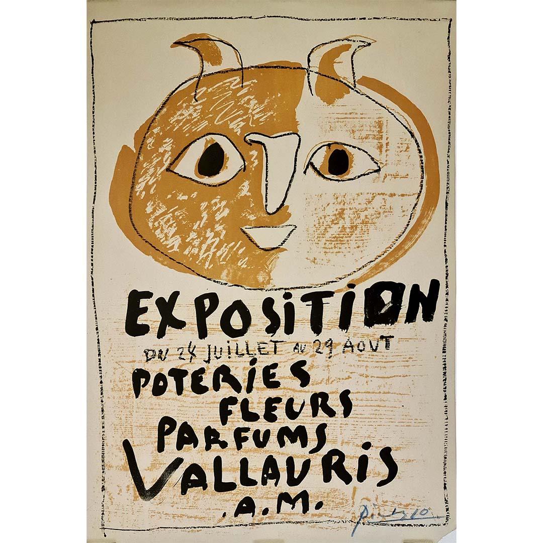 affiche picasso vallauris