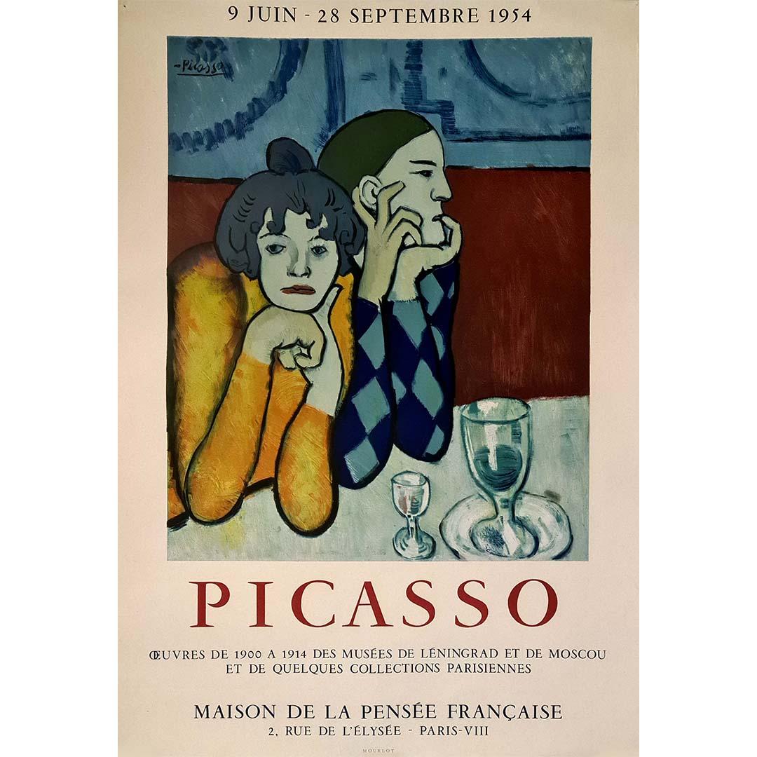 1954 poster for the Maison de la pensée française by Pablo Picasso  For Sale 1