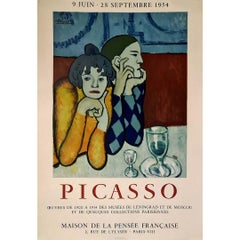 1954 poster for the Maison de la pensée française by Pablo Picasso