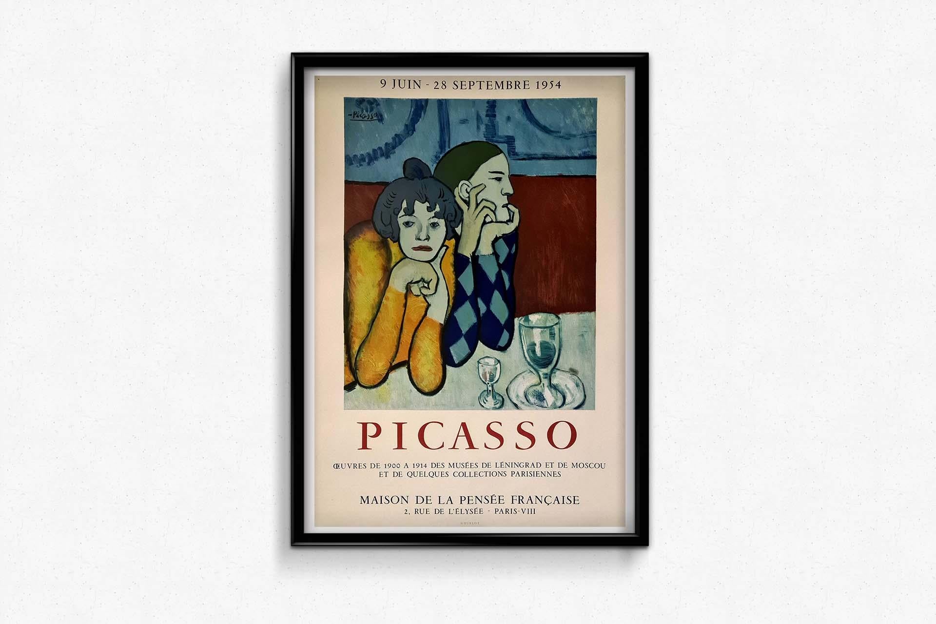 1954 poster for the Maison de la pensée française by Pablo Picasso  For Sale 3