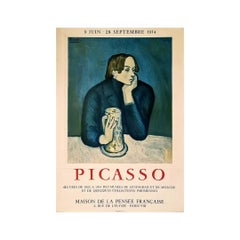 1954 Original poster for the Maison de la pensée française by Pablo Picasso