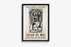 1956 poster was created for the XIIIème Salon de Mai