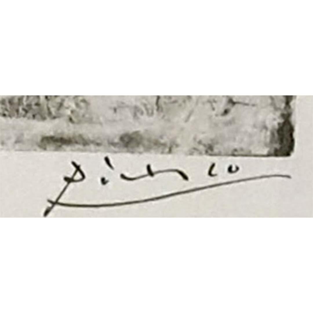 1956 poster was created for the XIIIème Salon de Mai by Pablo Picasso For Sale 2