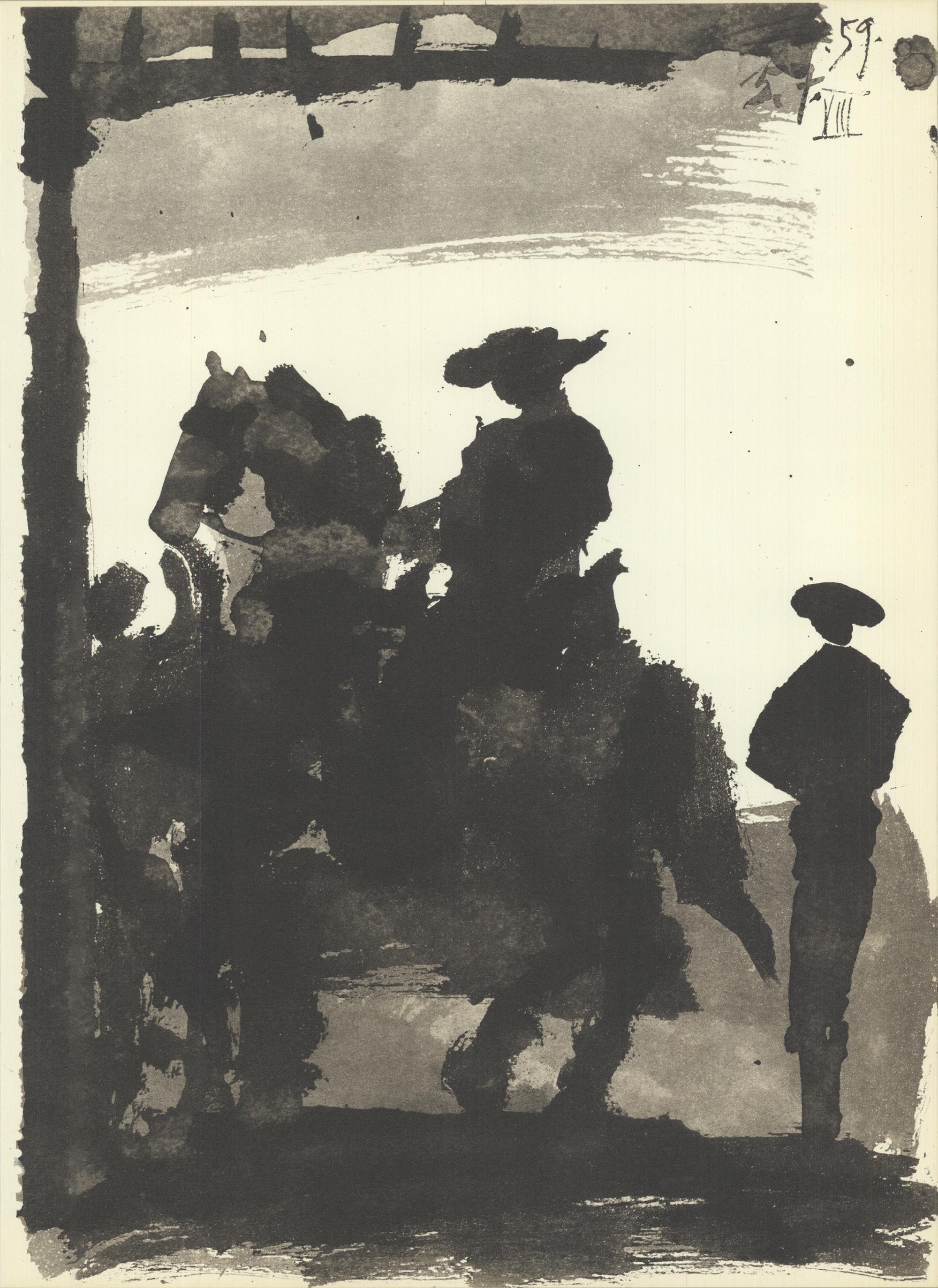 From Toros y Toreros, texte de Luis Miguel Dominguin, published by Editions Cercles D'Art. 