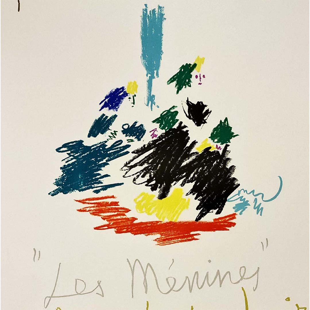 1959 Original-Ausstellungsplakat von Picasso - Les Ménines - Galerie Louise Leiris im Angebot 1