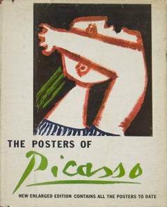 Retro 1964 After Pablo Picasso 'The Posters of Picasso' Cubism Multicolor Book