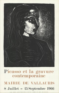 Vintage 1966 After Pablo Picasso 'Gravure Contemporaine' 