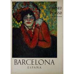 1966 Originalplakat von Pablo Picasso - L
attente - Barcelona