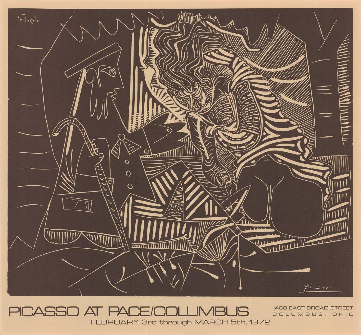 1972 d'après Pablo Picasso « Uncheon on the Grass » 