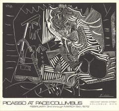 1972 Picasso 'Déjeuner sur l'herbe' Lithographie Vintage