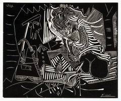 En 1972, Picasso, Uncheon on the Grass (blanc)