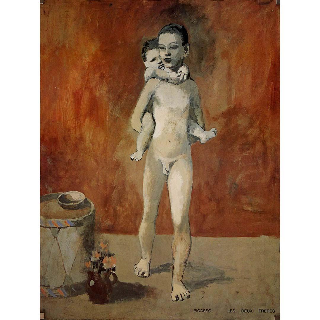 1994 exhibition at the Musée Picasso in Paris - Les deux frères - Print by Pablo Picasso