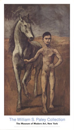 1996 Pablo Picasso 'Boy Leading a Horse' Impressionism Offset Lithograph