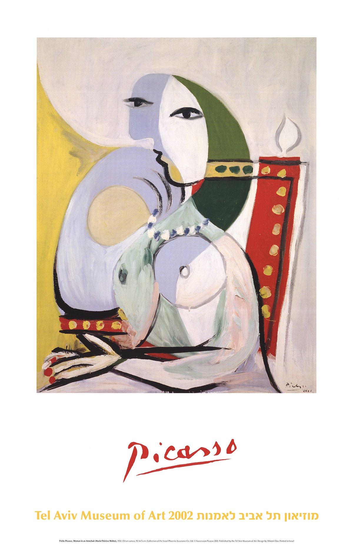 2002 After Pablo Picasso 'Woman in an Armchair'